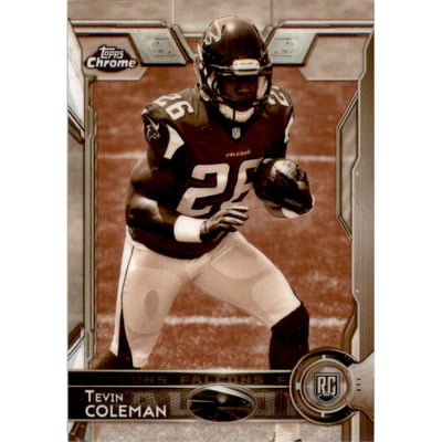 2015 Topps Chrome Sepia Refractors #121 Tevin Coleman