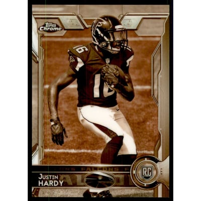 2015 Topps Chrome Sepia Refractors #149 Justin Hardy