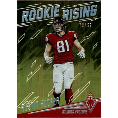 2016 Panini Phoenix Rookie Rising Yellow #RRAH Austin Hooper
