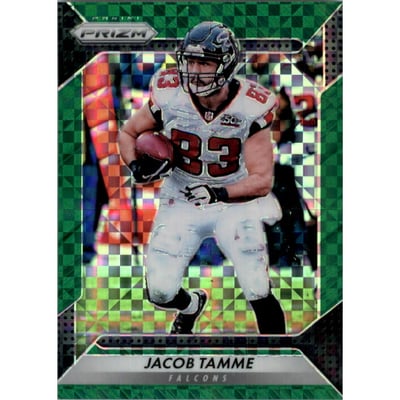 2016 Panini Prizm Prizms Green Power #41 Jacob Tamme