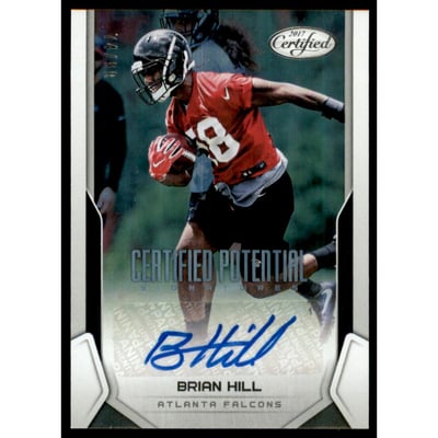 2017 Certified Potential Signatures #34 Brian Hill