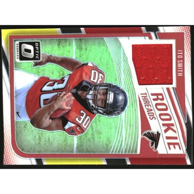 2018 Donruss Optic Rookie Threads Red and Yellow #33 Ito Smith