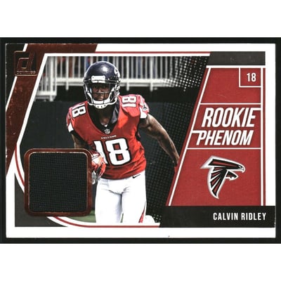 2018 Donruss Rookie Phenom Jerseys Orange #11 Calvin Ridley