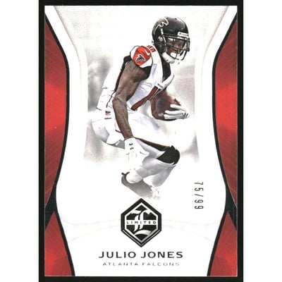 2018 Limited Silver Spotlight #5 Julio Jones
