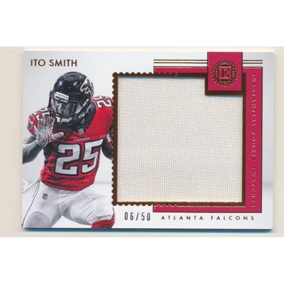 2018 Panini Encased Substantial Rookie Swatches #33 Ito Smith