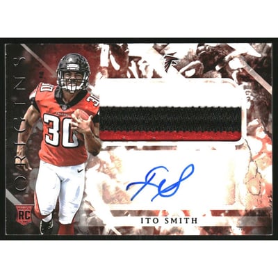 2018 Panini Origins #131 Ito Smith JSY AU RC