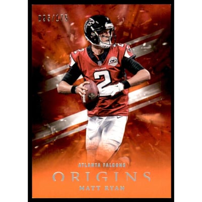 2018 Panini Origins Orange #41 Matt Ryan