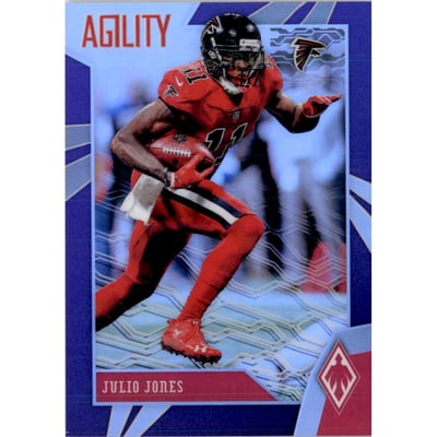 2018 Panini Phoenix Agility Purple #10 Julio Jones
