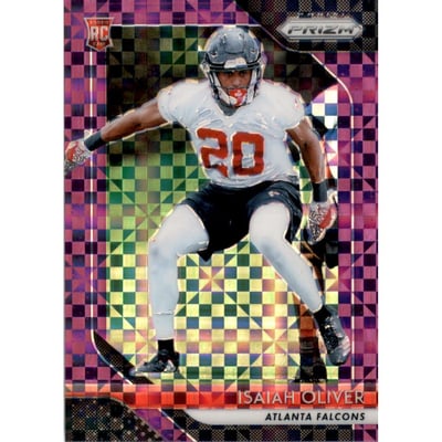 2018 Panini Prizm Prizms Purple Power #269 Jalyn Holmes