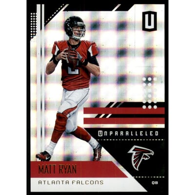 2018 Panini Unparalleled Superplaid #7 Matt Ryan