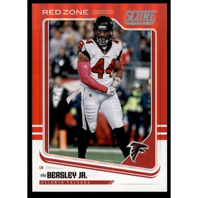 2018 Score Red Zone #17 Vic Beasley Jr.