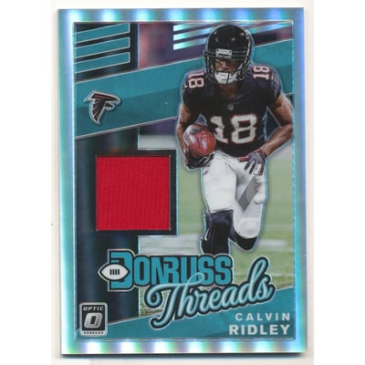 2019 Donruss Optic Donruss Threads #4 Calvin Ridley