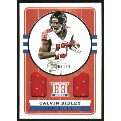 2019 Hometown Heroes Dual Jerseys #17 Calvin Ridley