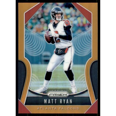 2019 Panini Prizm Prizms Orange #170 Matt Ryan
