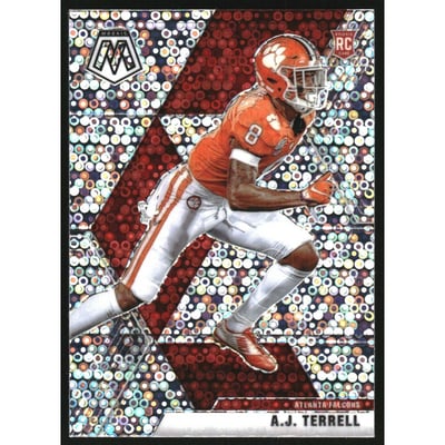 2020 Panini Mosaic Rookie Variations No Huddle #248 A.J. Terrell