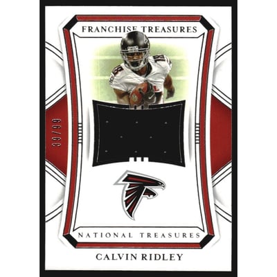 2020 Panini National Treasures Franchise Treasures Materials #7 Calvin Ridley/99