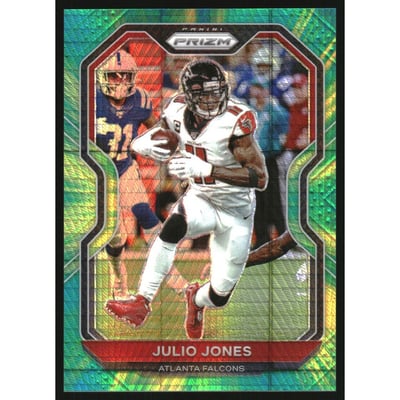 2020 Panini Prizm Prizms Hyper #225 Julio Jones