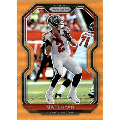 2020 Panini Prizm Prizms Orange #227 Matt Ryan