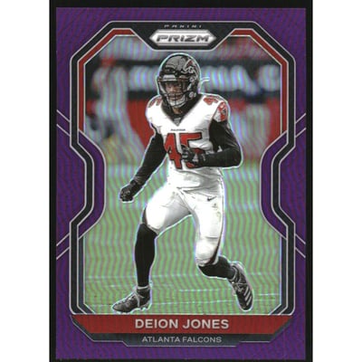 2020 Panini Prizm Prizms Purple #230 Deion Jones