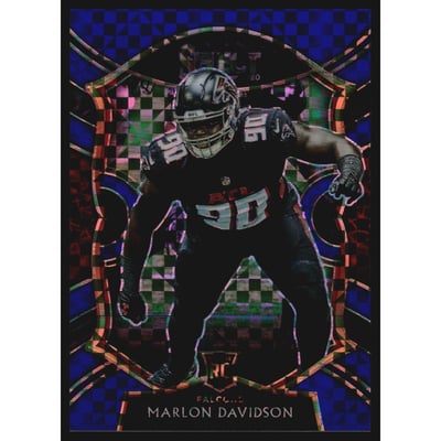 2020 Select Prizm Blue #95 Marlon Davidson