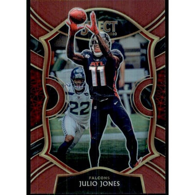 2020 Select Prizm Maroon #6 Julio Jones
