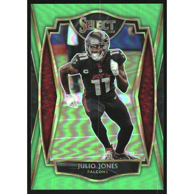 2020 Select Prizm Neon Green #105 Julio Jones