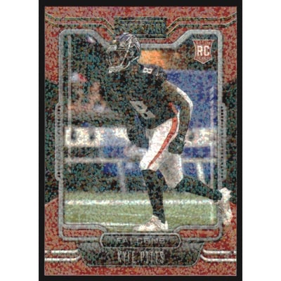 2021 Panini Playbook Sparkle #104 Kyle Pitts