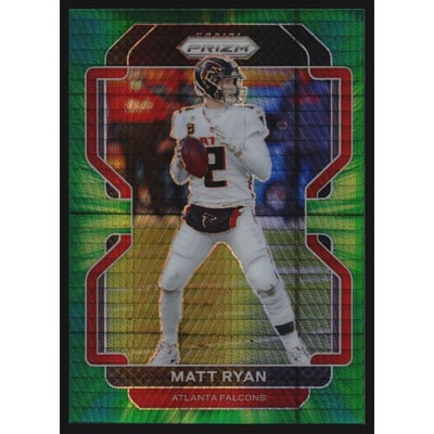 2021 Panini Prizm Prizms Hyper #324 Matt Ryan