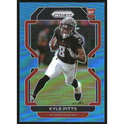 2021 Panini Prizm Prizms Light Blue #341 Kyle Pitts