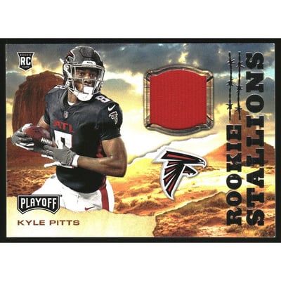 2021 Playoff Rookie Stallions Jerseys #10 Kyle Pitts