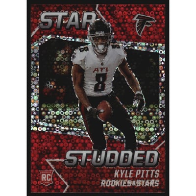 2021 Rookies and Stars Star Studded Red Circles #30 Kyle Pitts