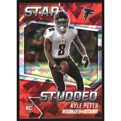 2021 Rookies and Stars Star Studded Red Ice #30 Kyle Pitts