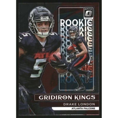 2022 Donruss Optic Rookie Gridiron Kings #6 Drake London
