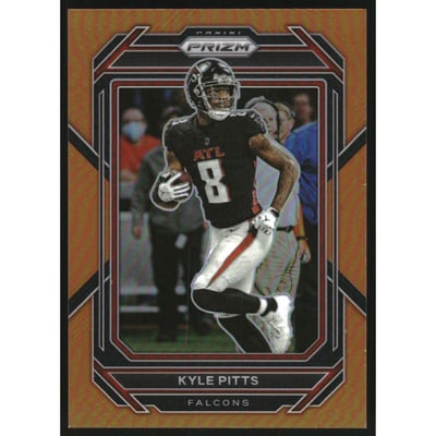 2022 Panini Prizm Prizms Orange #14 Kyle Pitts