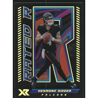 2022 Panini XR Rated R #4 Desmond Ridder