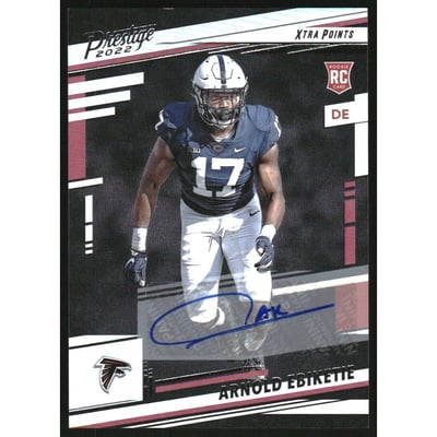 2022 Prestige Xtra Points Signatures Premium #362 Arnold Ebiketie