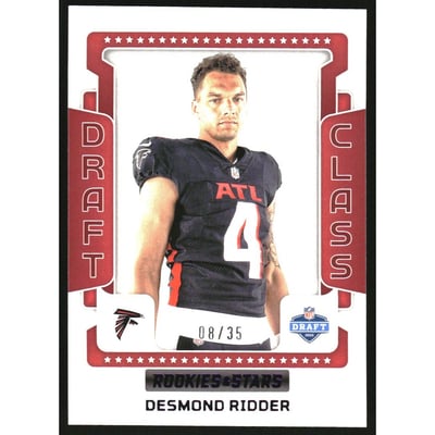 2022 Rookies and Stars Draft Class Purple #3 Desmond Ridder