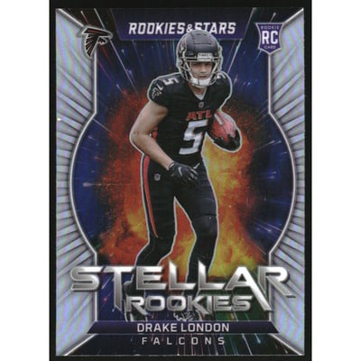 2022 Rookies and Stars Stellar Rookies Silver #9 Drake London