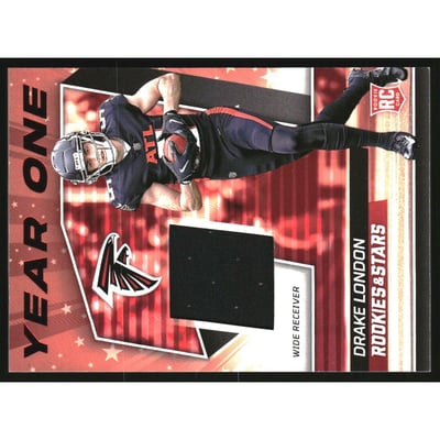 2022 Rookies and Stars Year One Jerseys #12 Drake London