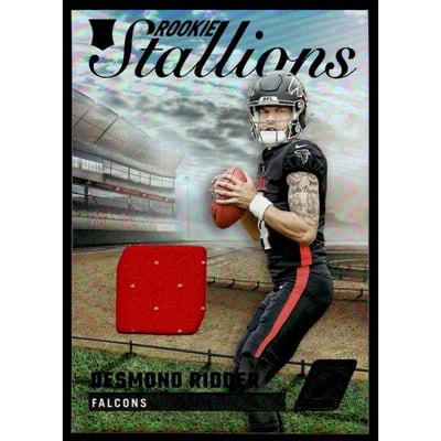 2022 Zenith Rookie Stallions Materials #4 Desmond Ridder