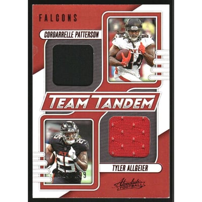2023 Absolute Team Tandem Materials #26 Cordarrelle Patterson/Tyler Allgeier