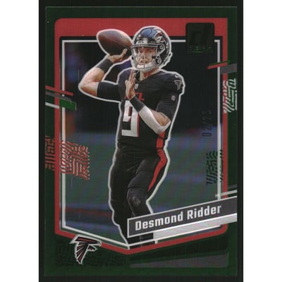2023 Clearly Donruss Green #2 Desmond Ridder