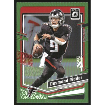 2023 Donruss Optic Lime Green #9 Desmond Ridder