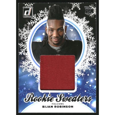 2023 Donruss Rookie Holiday Sweater #6 Bijan Robinson