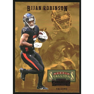 2023 Panini Contenders Rookie Stallions Bronze #10 Bijan Robinson