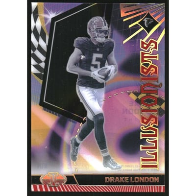 2023 Panini Illusions Illusionists Red #4 Drake London