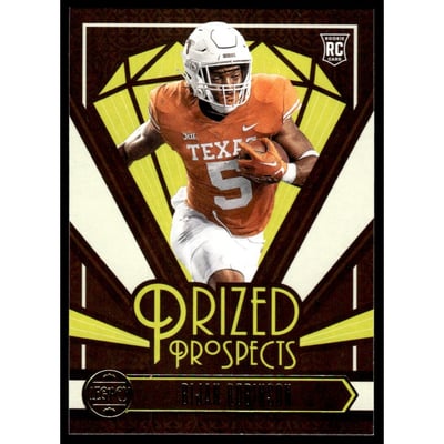 2023 Panini Legacy Prized Prospects #2 Bijan Robinson