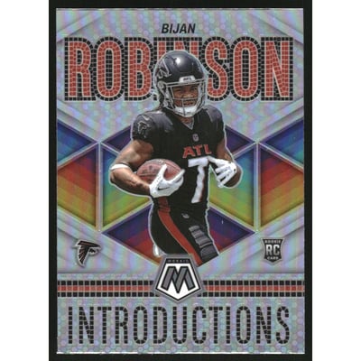 2023 Panini Mosaic Introductions Silver #6 Bijan Robinson