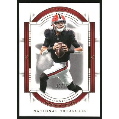 2023 Panini National Treasures Gold #3 Desmond Ridder