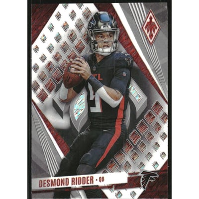 2023 Panini Phoenix White Shimmer #1 Desmond Ridder